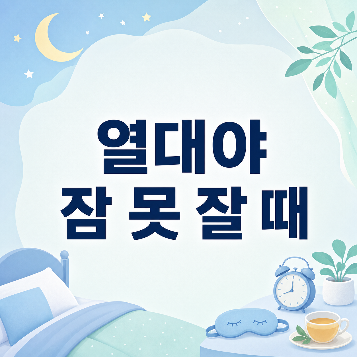 열대야 숙면하는 법 7가지: 실내온도·샤워·침구